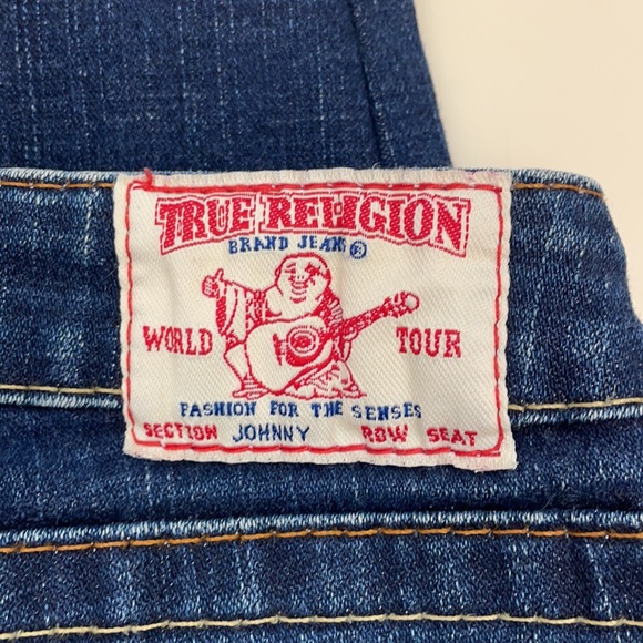 TRUE RELIGION CROP JEANS - Picture 7 of 10